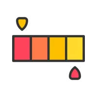 カラーグラデーションパズル