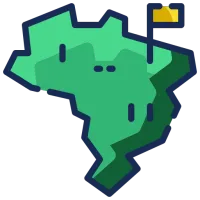 国シルエット