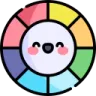 Folge den Farben-Spiel