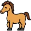 Icône Année du cheval
