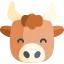 Icône année du bœuf