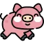 Icône année du cochon
